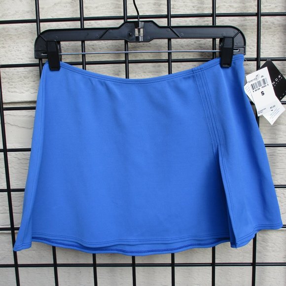 La Blanca ~ SWIMSUIT COVER-UP SKIRT ~ S ~ BLUE - Picture 1 of 4
